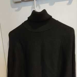 Pink Rose Vintage black turtleneck